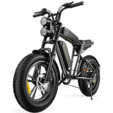 Electric Bike for Adults - 1000W 28mph Moped Ebike with 48V 13A Removable Battery, Up to 94 Miles All Terrain Off Road E-Bike with 20*4.0" Fat Tire,Full Suspension,7-Speed UL Certified
