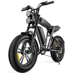 Electric Bike for Adults - 1000W 28mph Moped Ebike with 48V 13A Removable Battery, Up to 94 Miles All Terrain Off Road E-Bike with 20*4.0" Fat Tire,Full Suspension,7-Speed UL Certified
