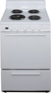 24 inch Electric Range (White)