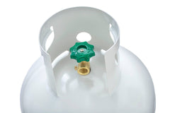 100 lb Steel Propane Cylinder with OPD Valve, DOT Approved, Rust-Resistant, for Grills& Heaters