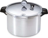 16-Quart Aluminum Pressure Canner and Cooker, Silver