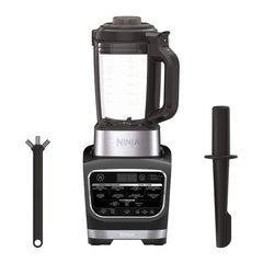Cold& Hot Blender With 1400 Peak Watts Nonstick Glass Pitcher (HB152), 64 oz, Black