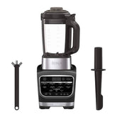 Cold& Hot Blender With 1400 Peak Watts Nonstick Glass Pitcher (HB152), 64 oz, Black Configuration B