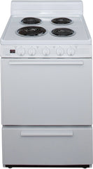 24 inch Electric Range (White)