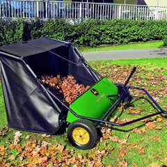 42 Tow-Behind Lawn Sweeper, 24 cu. ft. Capacity, Adjustable Brushes
