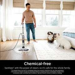 All-in-One Hard Floor Steam Mop, Multi-Surface Steam Cleaner with Powerful Steam Blaster for Tile, Wood & Home Cleaning